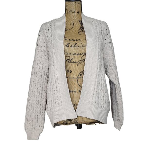 Abercrombie & Fitch Soft A&F Collection Cozy Chenille Cardigan Super Soft Size S - Picture 4 of 10